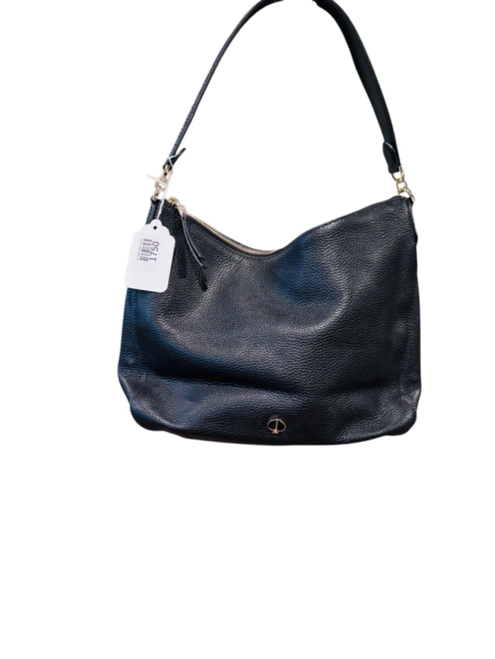 Women's Kate Spade Black Leather Shoulder Bag One Size 10x12 - Picture 4 of 10
